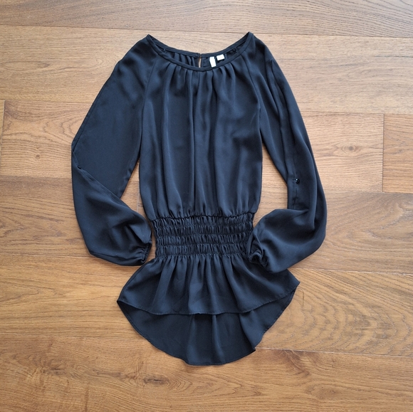 Sheer Cut-Out Blouse - Picture 2 of 15